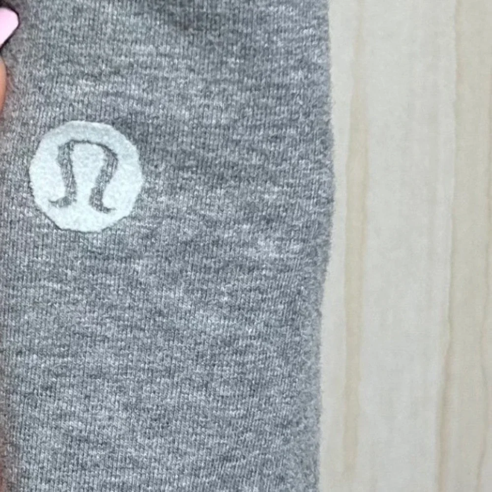 Lululemon City Sweat French Terry Pant Grey Relaxed Straight Leg Men Size M